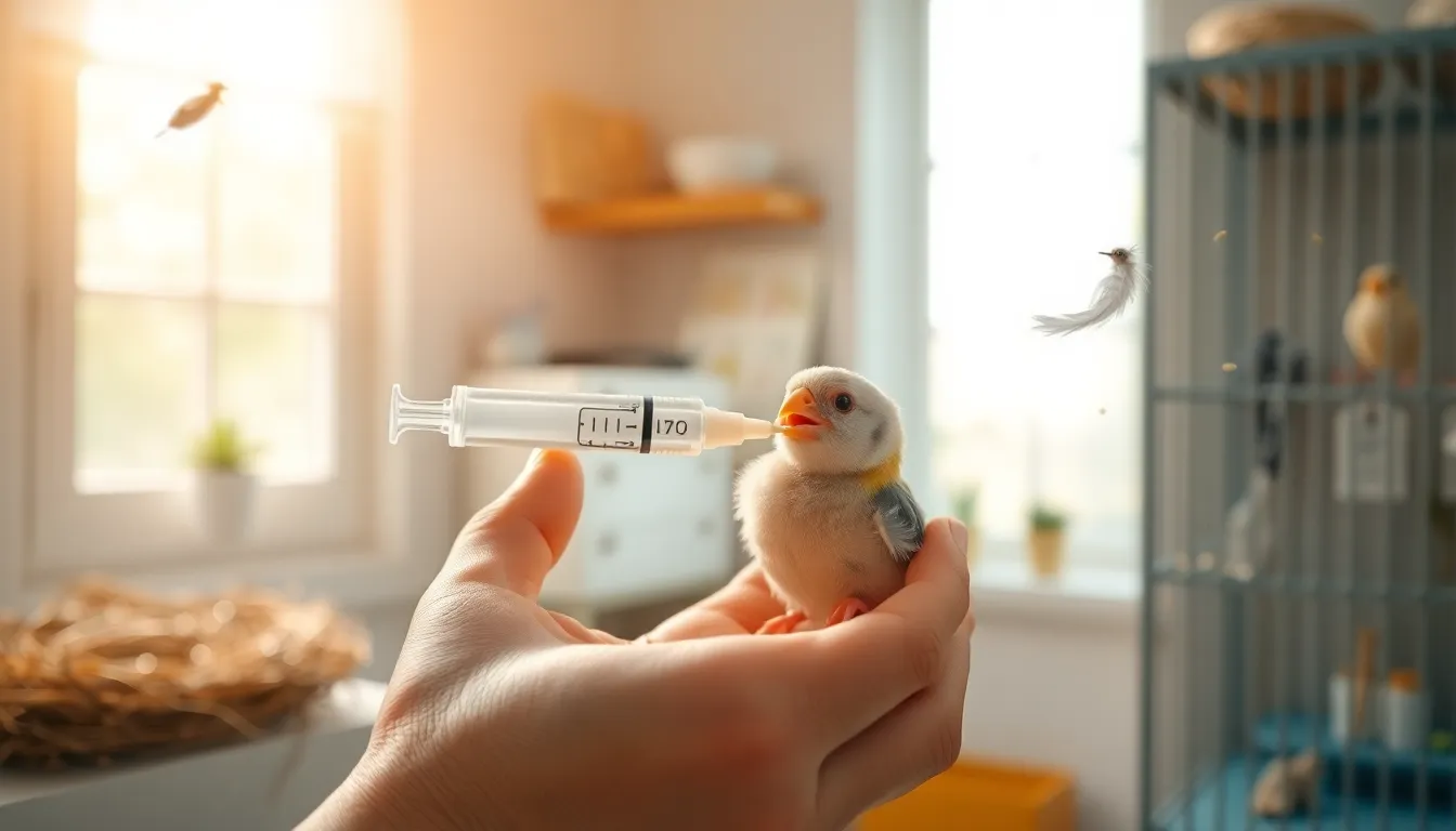 Hand Feeding Baby Birds: Formula, Technique & Weaning Guide